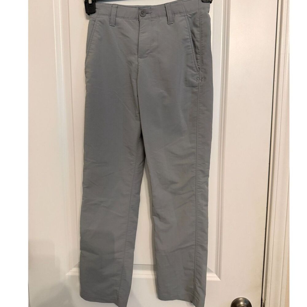 Under Armour Boys Gray Golf / Performance Pants – Size 12